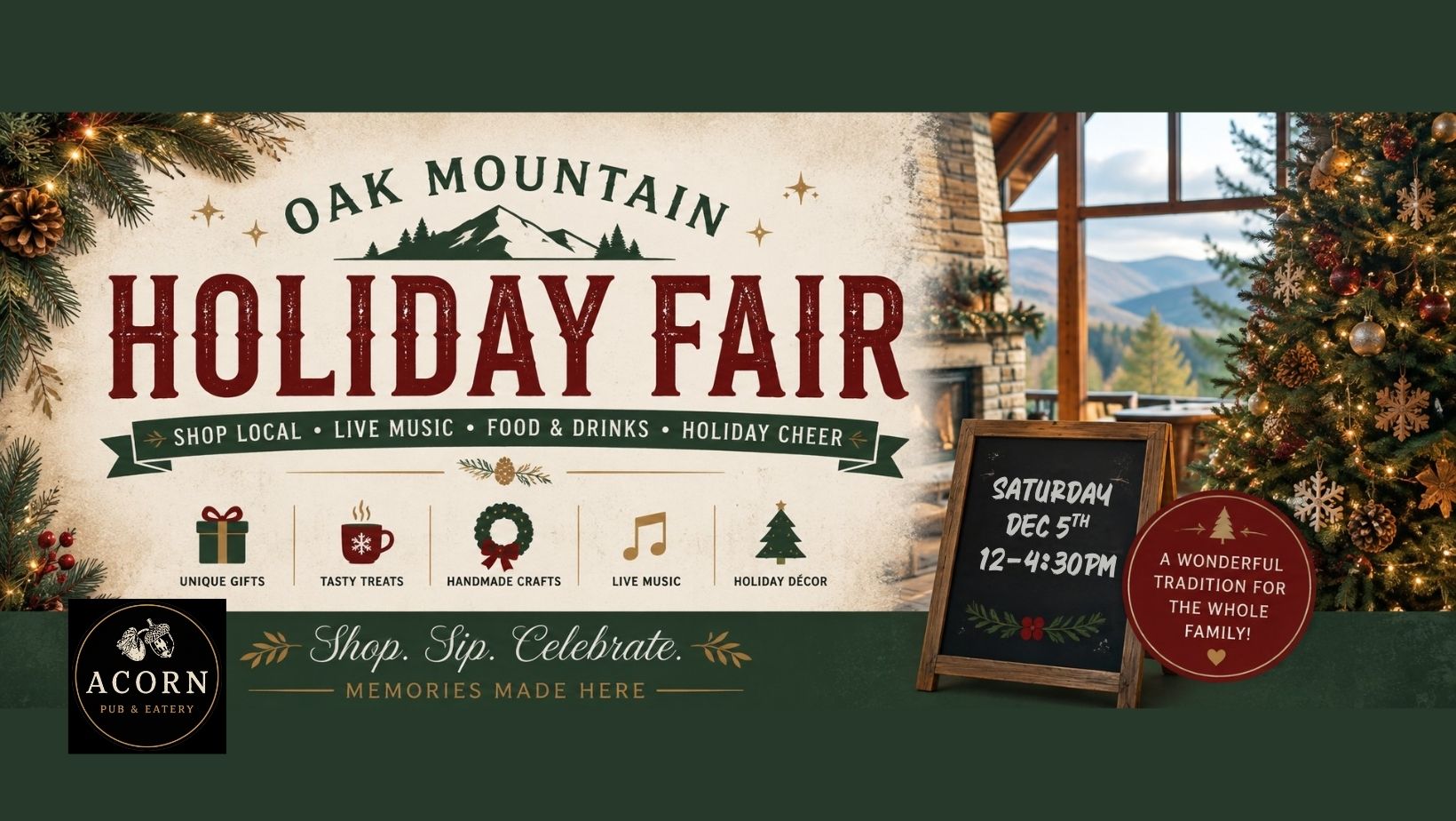 Holiday Fair Banner